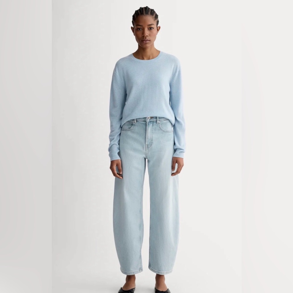 Everlane Light Blue Way-High Curve Jeans 27R